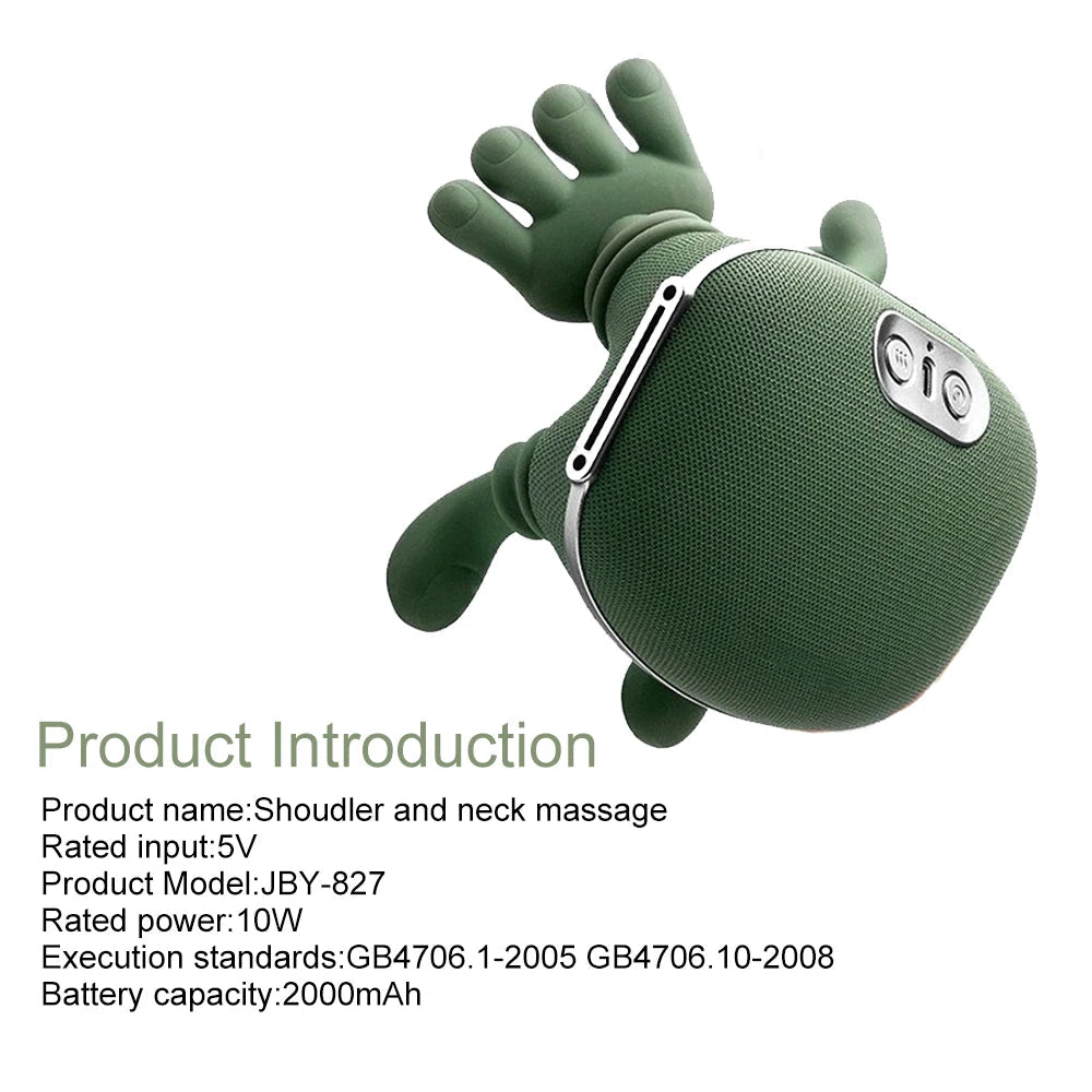 4D Wireless Dog Massager – Gentle Bionic Finger Kneading for Pet Relaxation