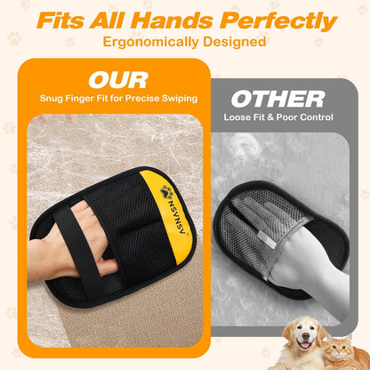 Pet Hair Eraser Glove – Reusable Fur Remover